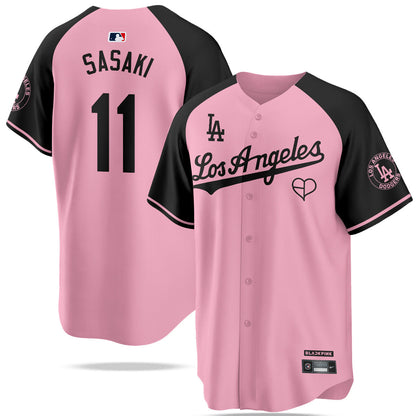 Men's Los Angeles Dodgers BLΛƆKPIИK 2025 Limited Jersey - All Stitched