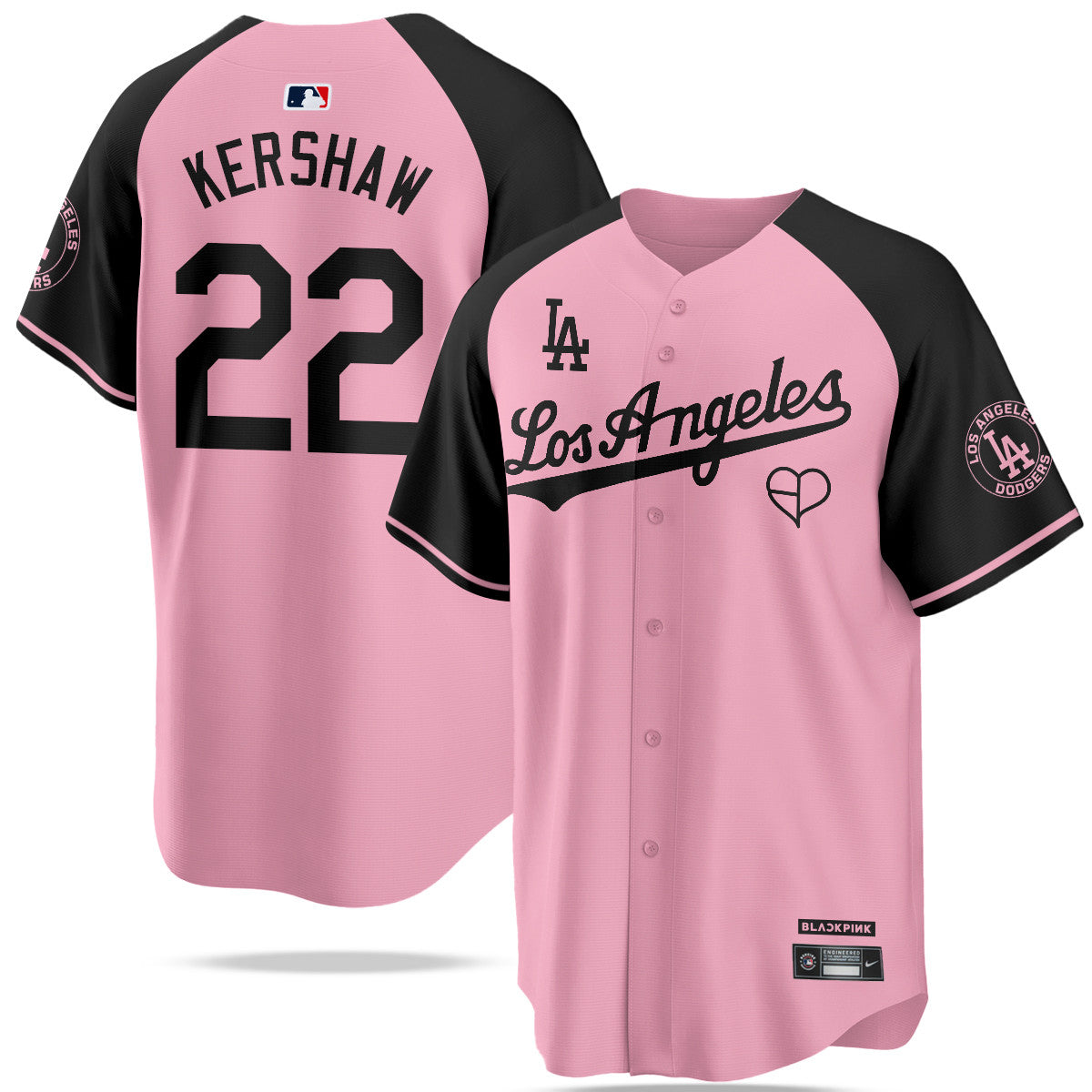 Men's Los Angeles Dodgers BLΛƆKPIИK 2025 Limited Jersey - All Stitched