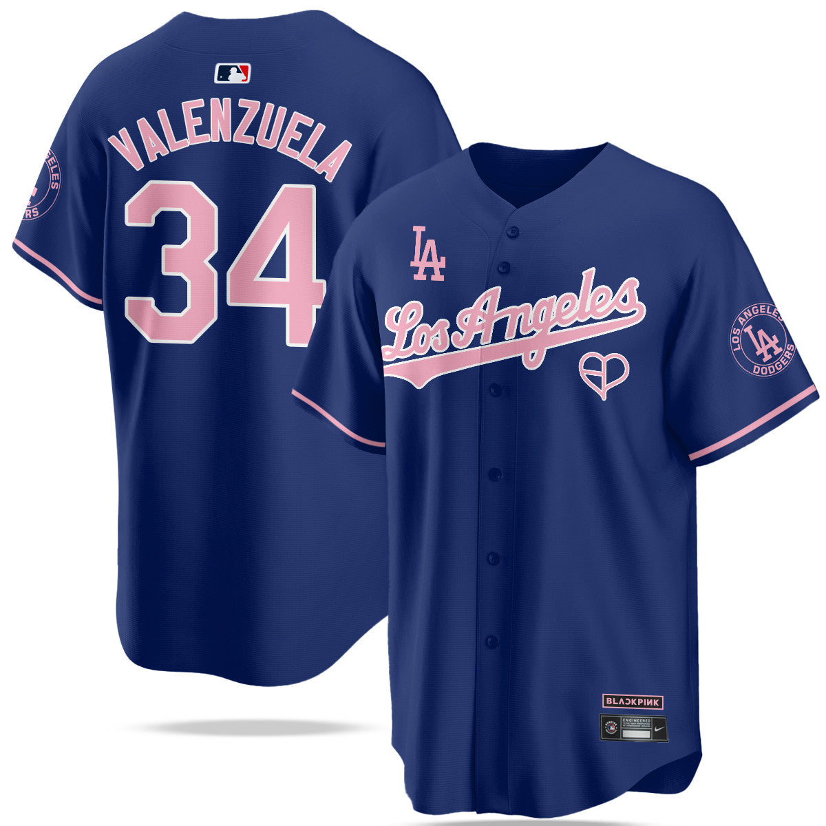 Men's Los Angeles Dodgers BLΛƆKPIИK 2025 Limited Jersey - All Stitched
