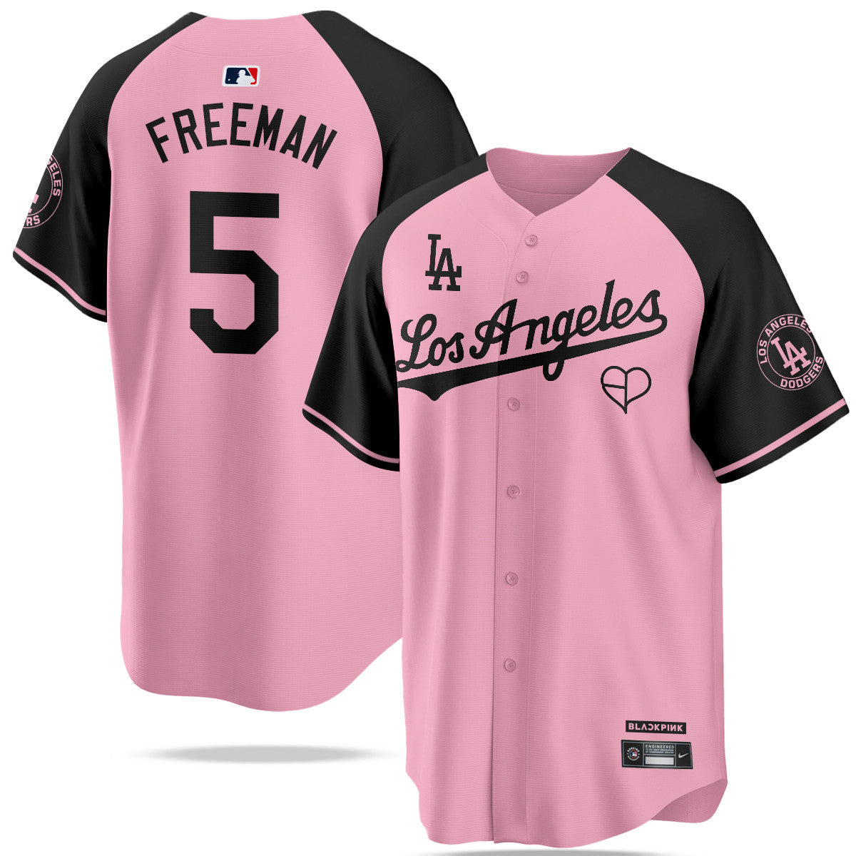 Men's Los Angeles Dodgers BLΛƆKPIИK 2025 Limited Jersey - All Stitched