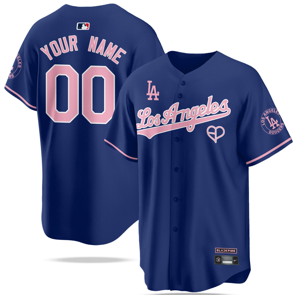 Men's Los Angeles Dodgers BLΛƆKPIИK 2025 Limited Jersey - All Stitched