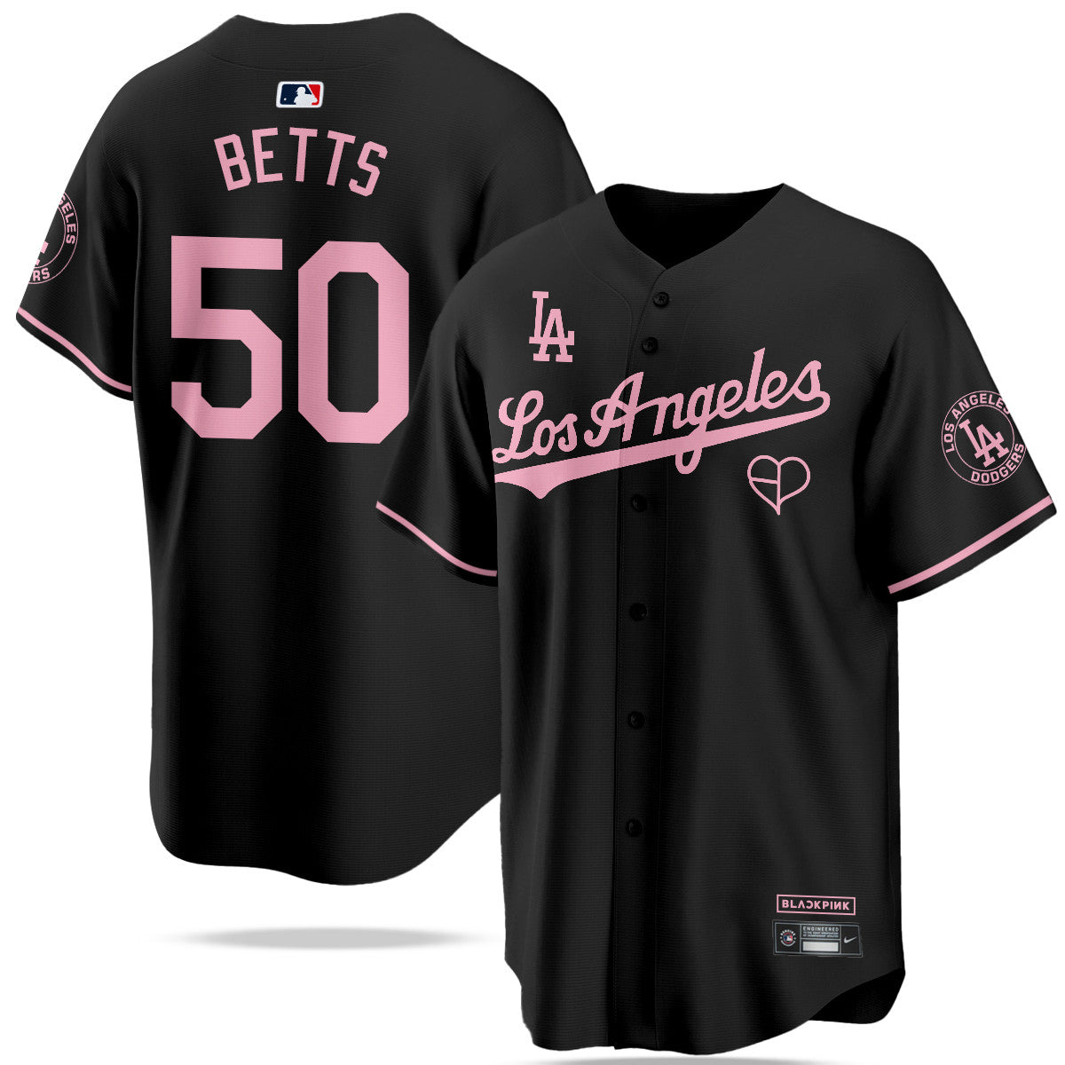Men's Los Angeles Dodgers BLΛƆKPIИK 2025 Limited Jersey - All Stitched