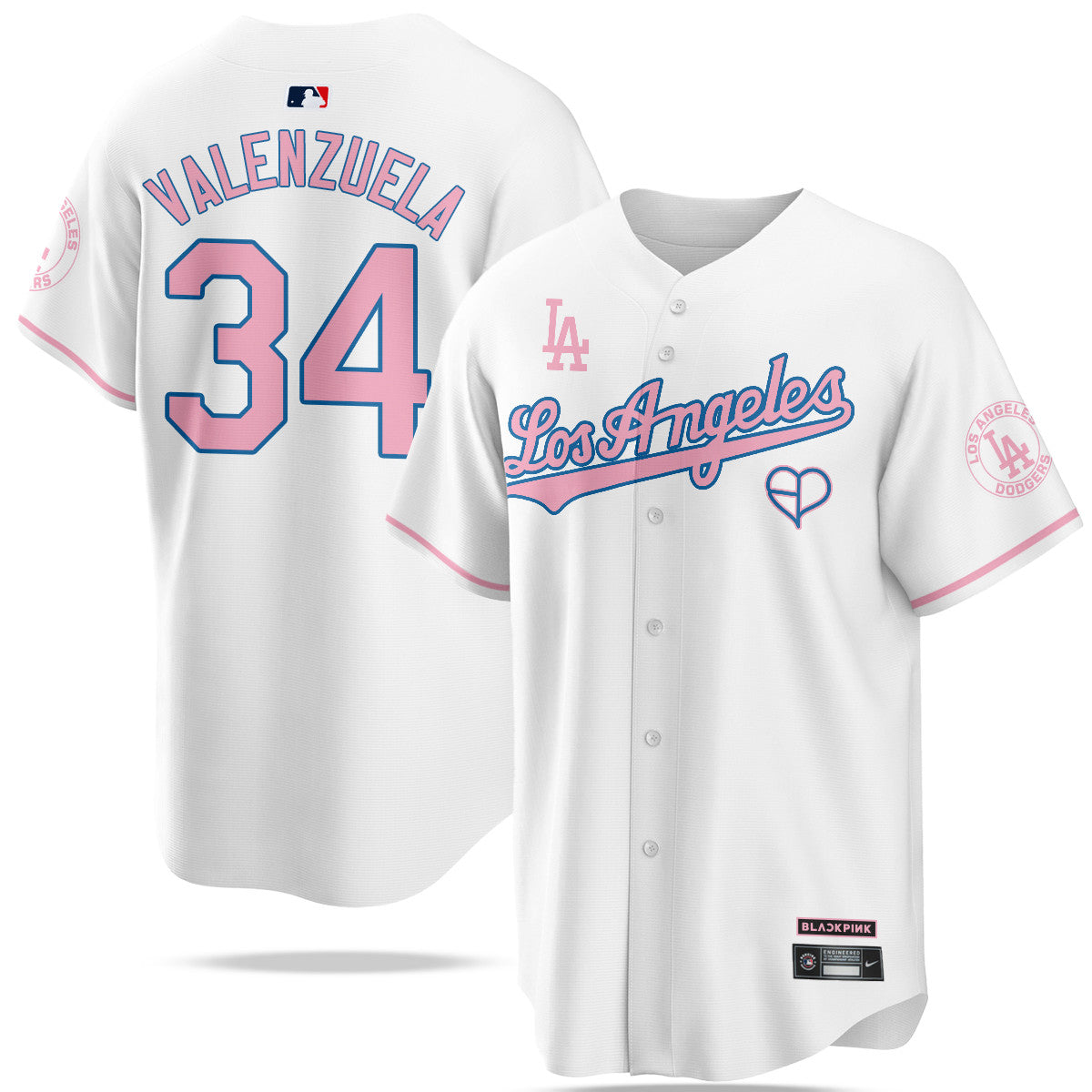 Men's Los Angeles Dodgers BLΛƆKPIИK 2025 Limited Jersey - All Stitched