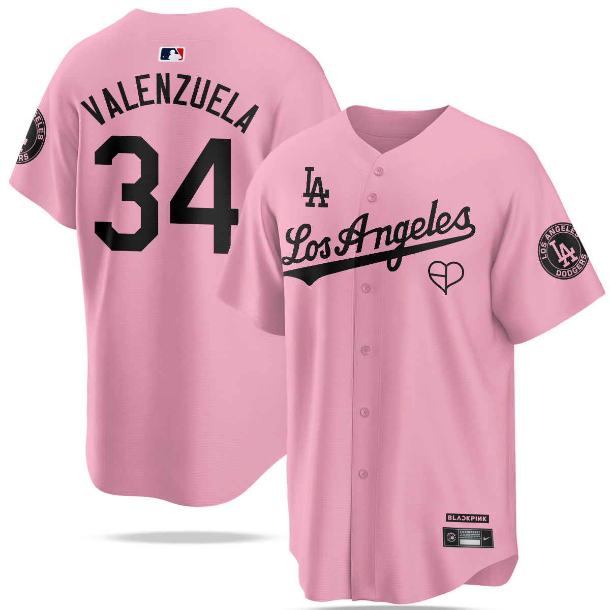 Men's Los Angeles Dodgers BLΛƆKPIИK 2025 Limited Jersey - All Stitched