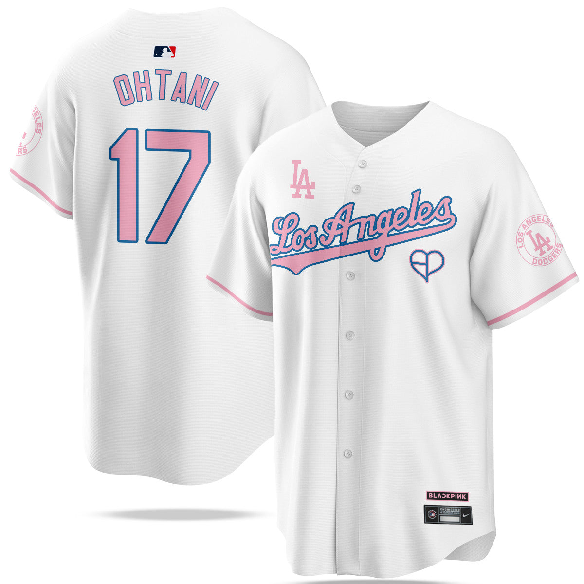 Men's Los Angeles Dodgers BLΛƆKPIИK 2025 Limited Jersey - All Stitched