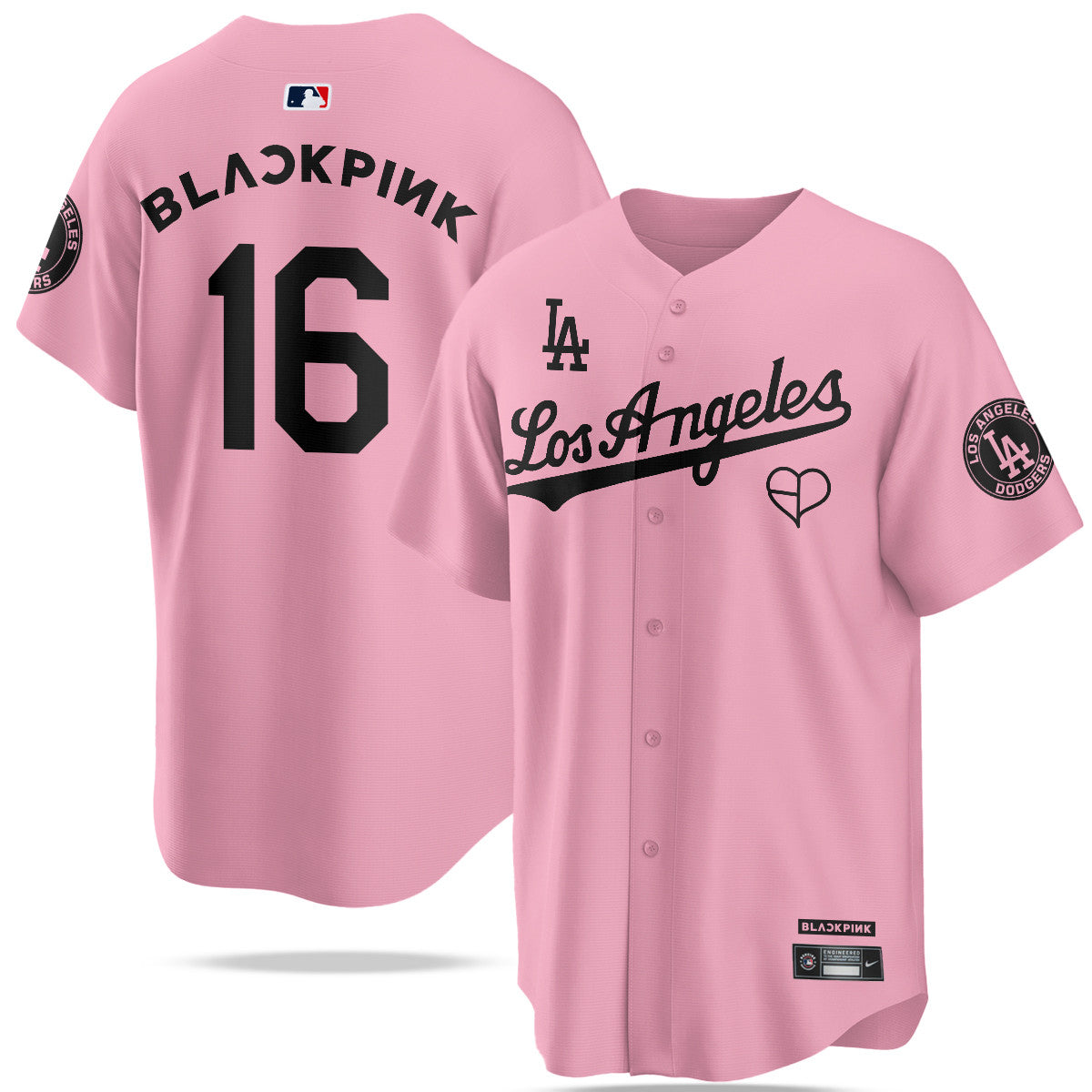 Men's Los Angeles Dodgers BLΛƆKPIИK 2025 Limited Jersey - All Stitched