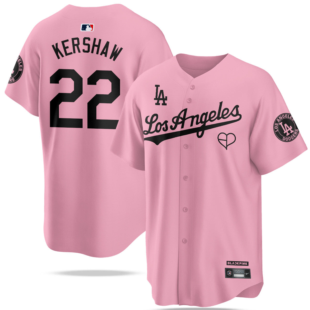 Men's Los Angeles Dodgers BLΛƆKPIИK 2025 Limited Jersey - All Stitched