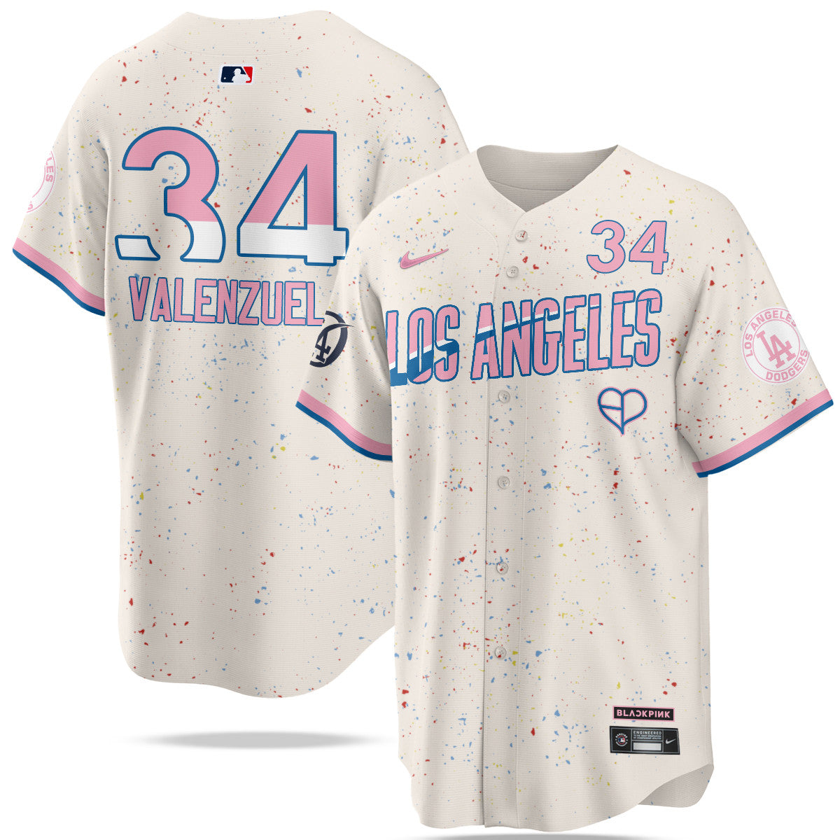 LAD BLΛƆKPIИK 2025 Limited Jersey - All Stitched