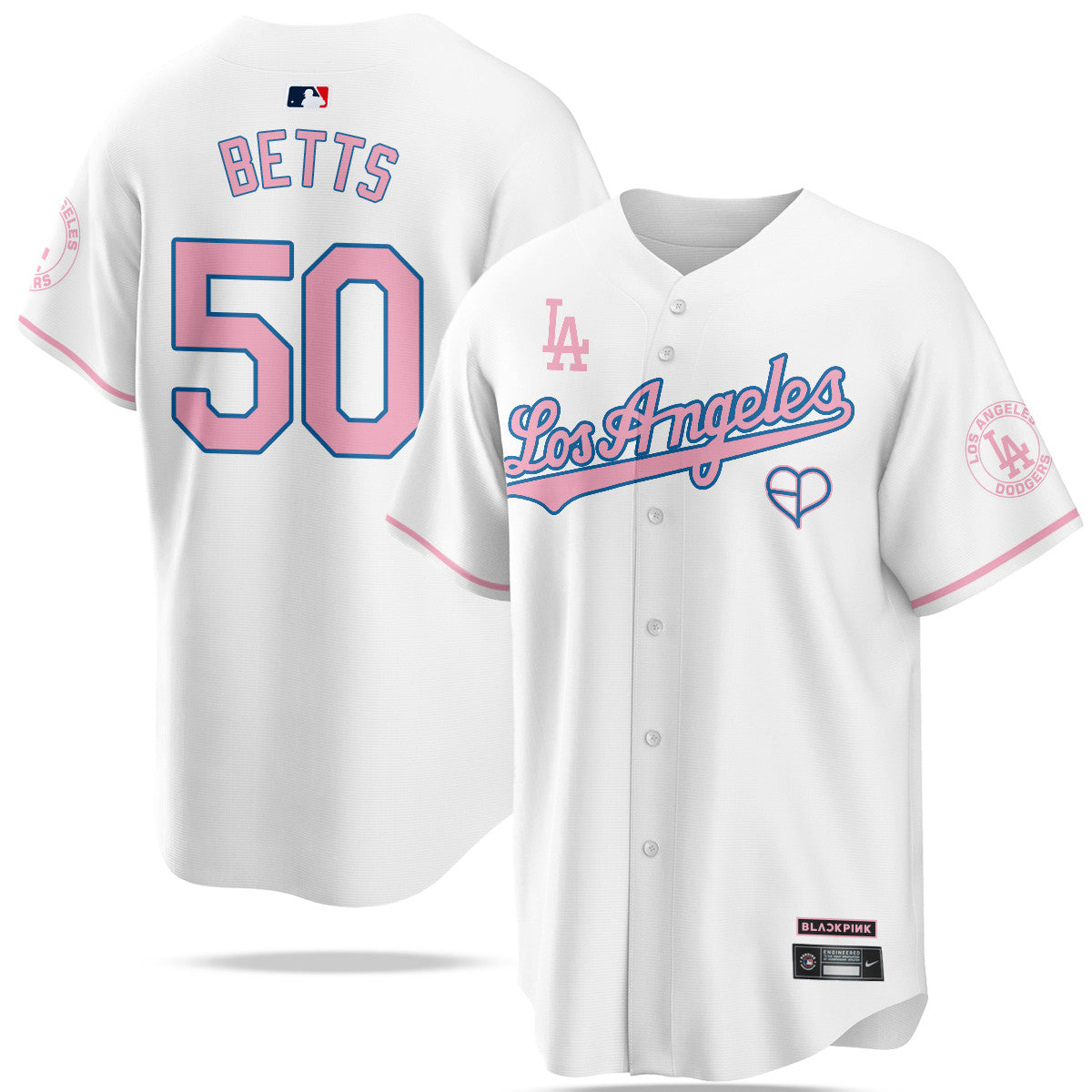 Men's Los Angeles Dodgers BLΛƆKPIИK 2025 Limited Jersey - All Stitched