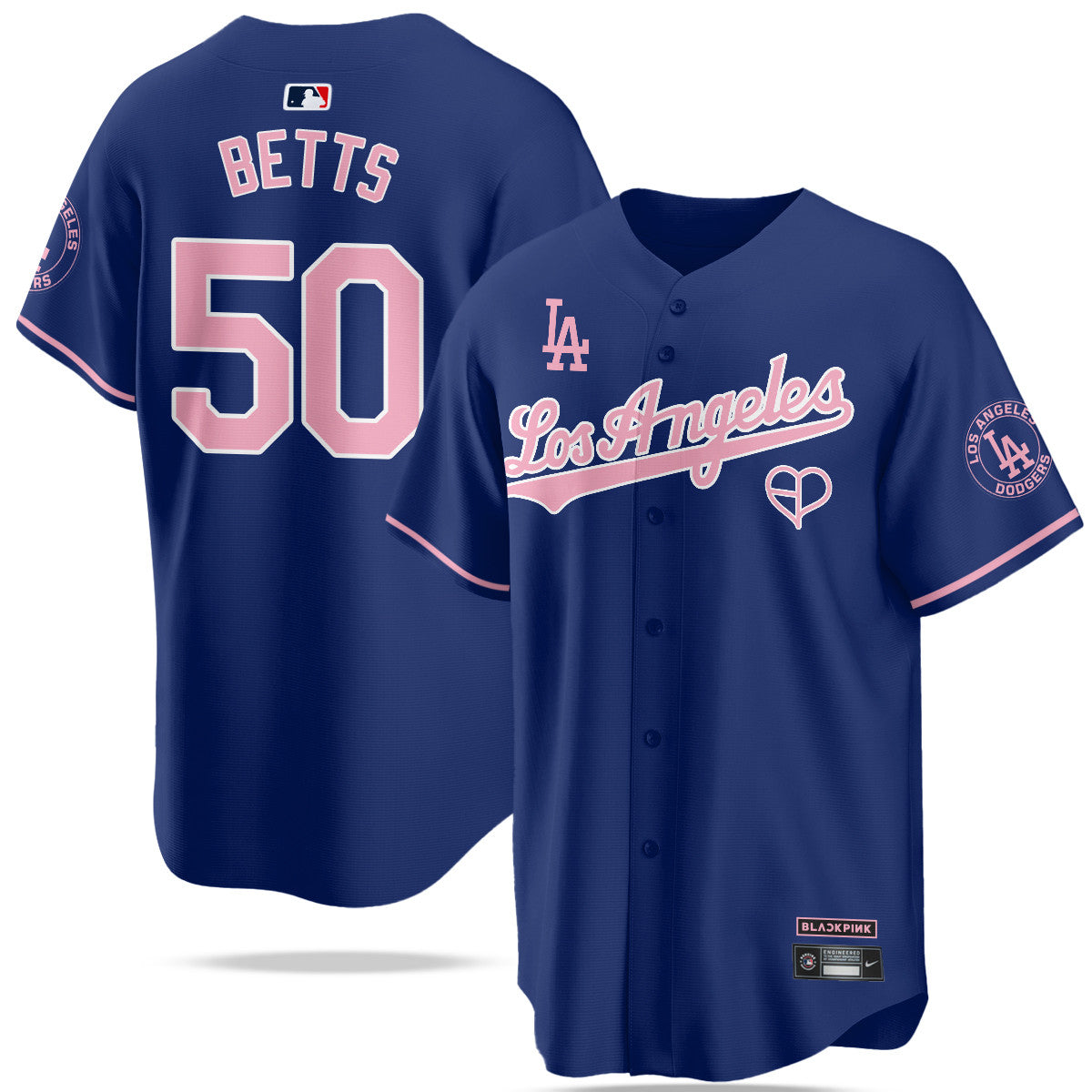 Men's Los Angeles Dodgers BLΛƆKPIИK 2025 Limited Jersey - All Stitched