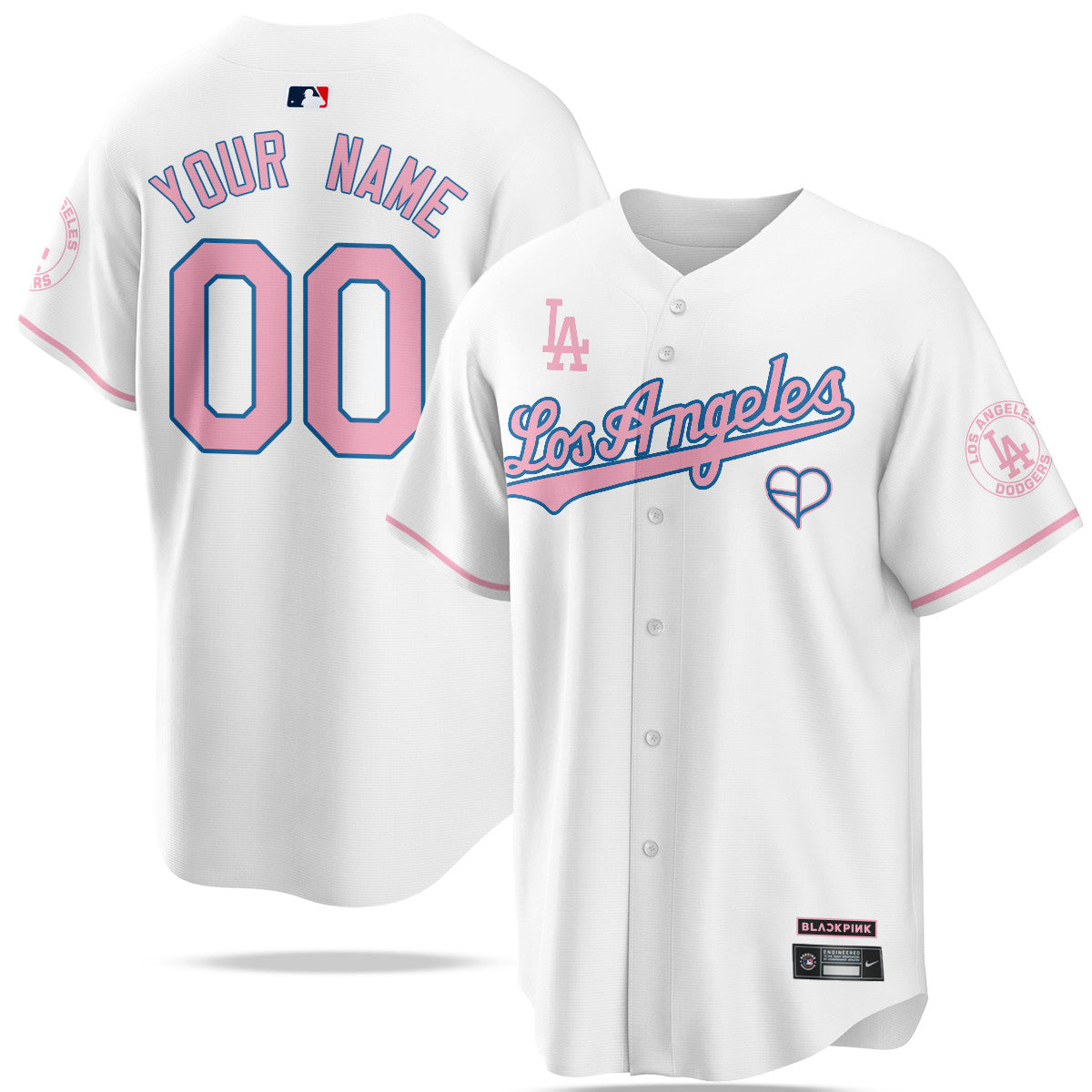 Men's Los Angeles Dodgers BLΛƆKPIИK 2025 Limited Jersey - All Stitched