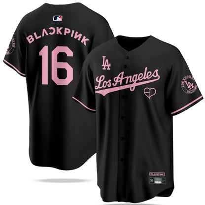 Men's Los Angeles Dodgers BLΛƆKPIИK 2025 Limited Jersey - All Stitched