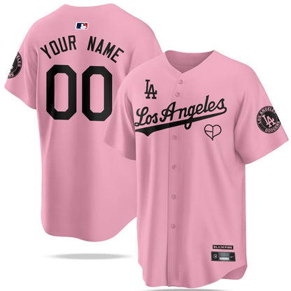 Los Angeles Dodgers BLΛƆKPIИK 2025 Limited Custom Jersey - All Stitched