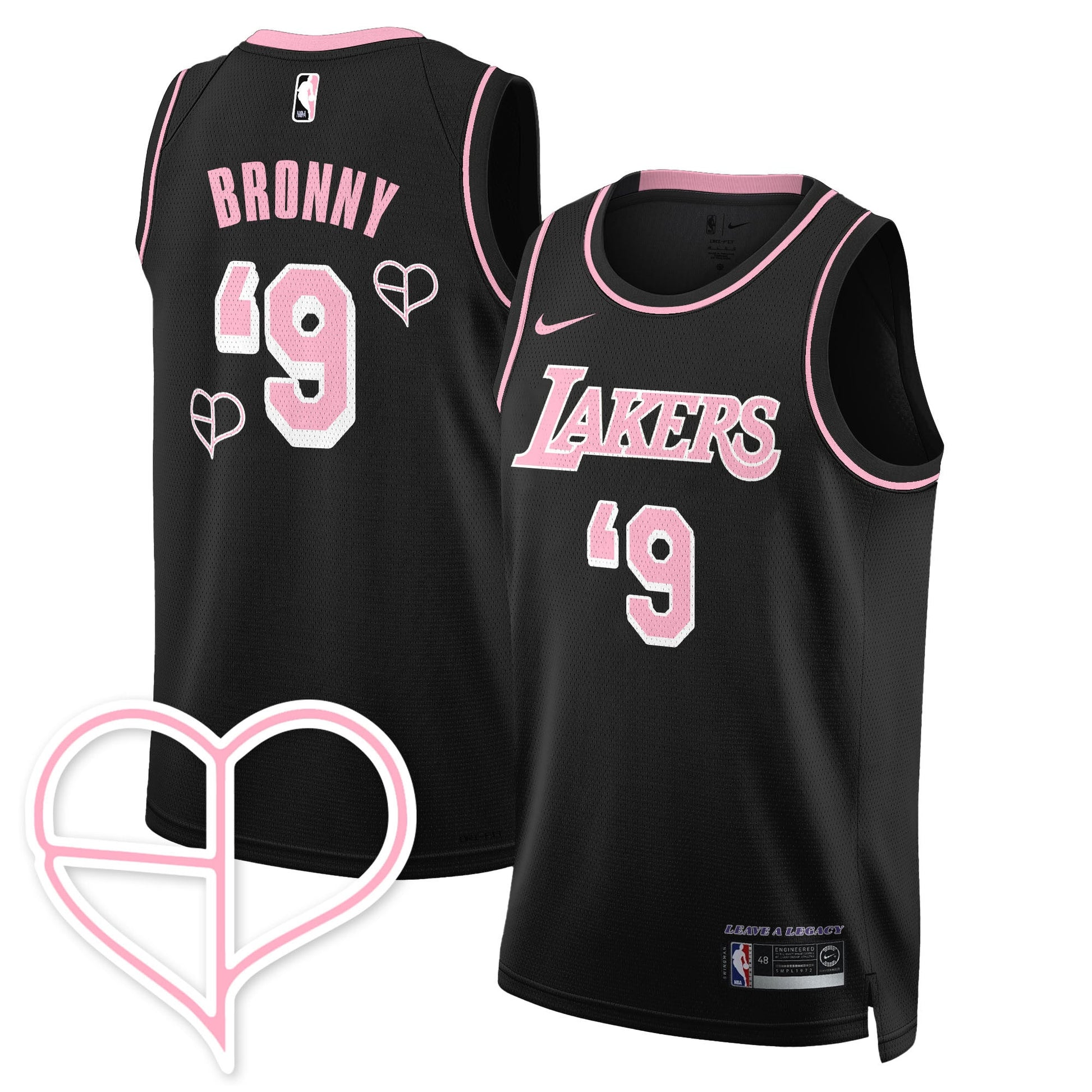 Men's Los Angeles Lakers BLΛƆKPIИK 2025 Limited Jersey - All Stitched