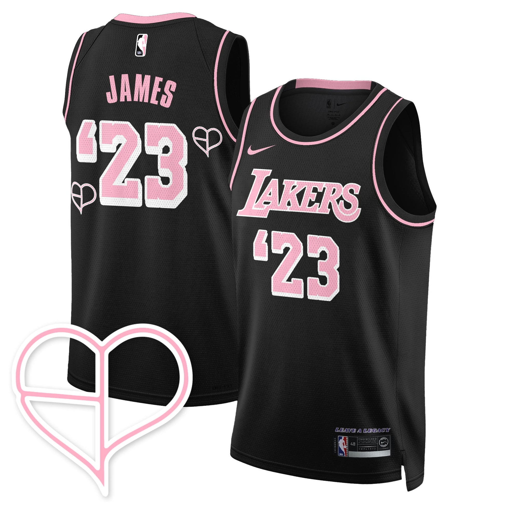 Men's Los Angeles Lakers BLΛƆKPIИK 2025 Limited Jersey - All Stitched