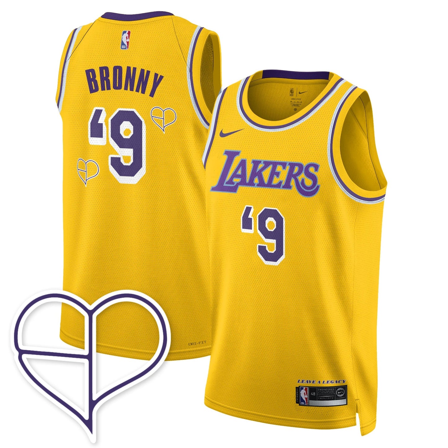 Men's Los Angeles Lakers BLΛƆKPIИK 2025 Limited Jersey - All Stitched