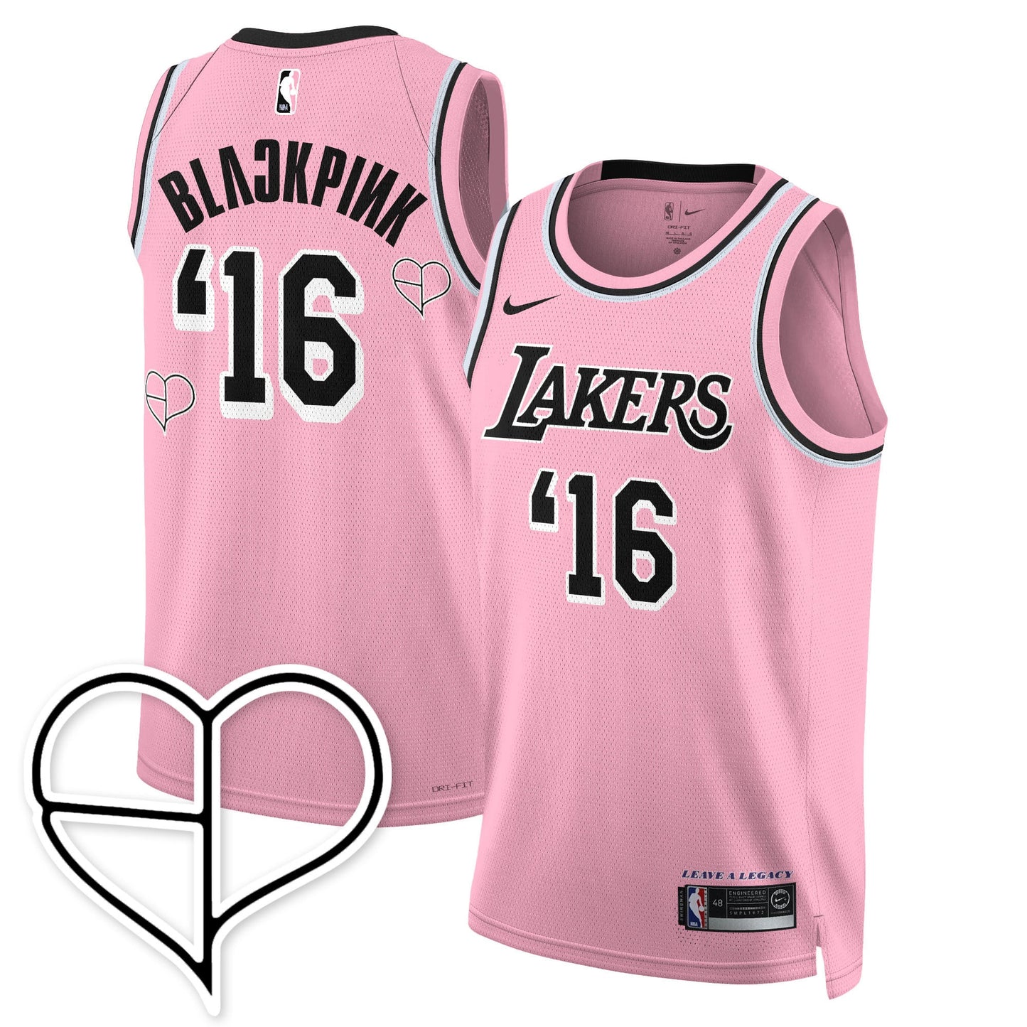 Men's Los Angeles Lakers BLΛƆKPIИK 2025 Limited Jersey - All Stitched