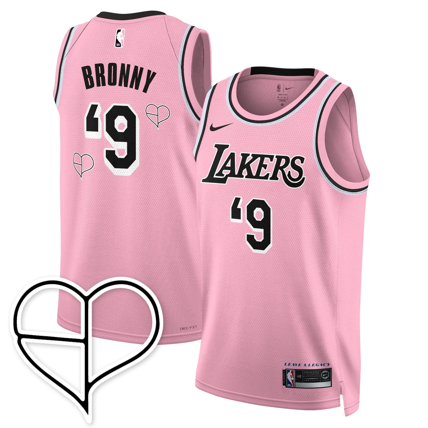 Men's Los Angeles Lakers BLΛƆKPIИK 2025 Limited Jersey - All Stitched