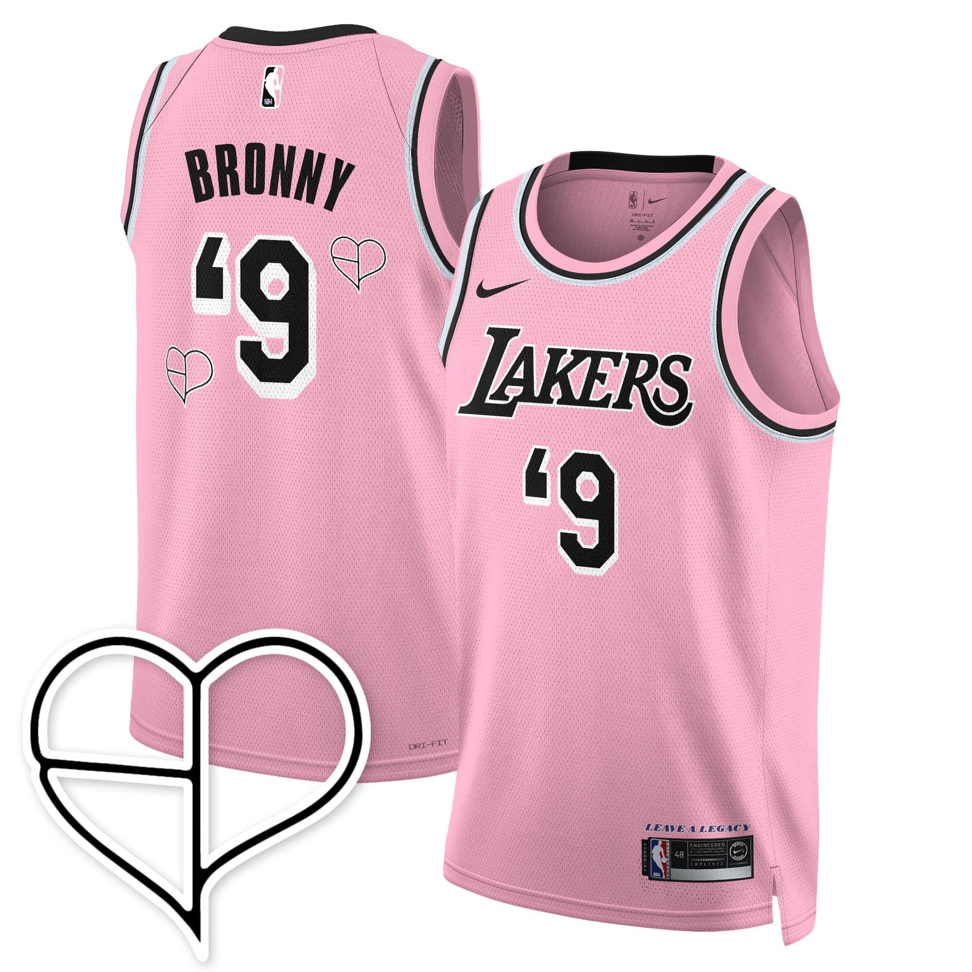 Men's Los Angeles Lakers BLΛƆKPIИK 2025 Limited Jersey - All Stitched