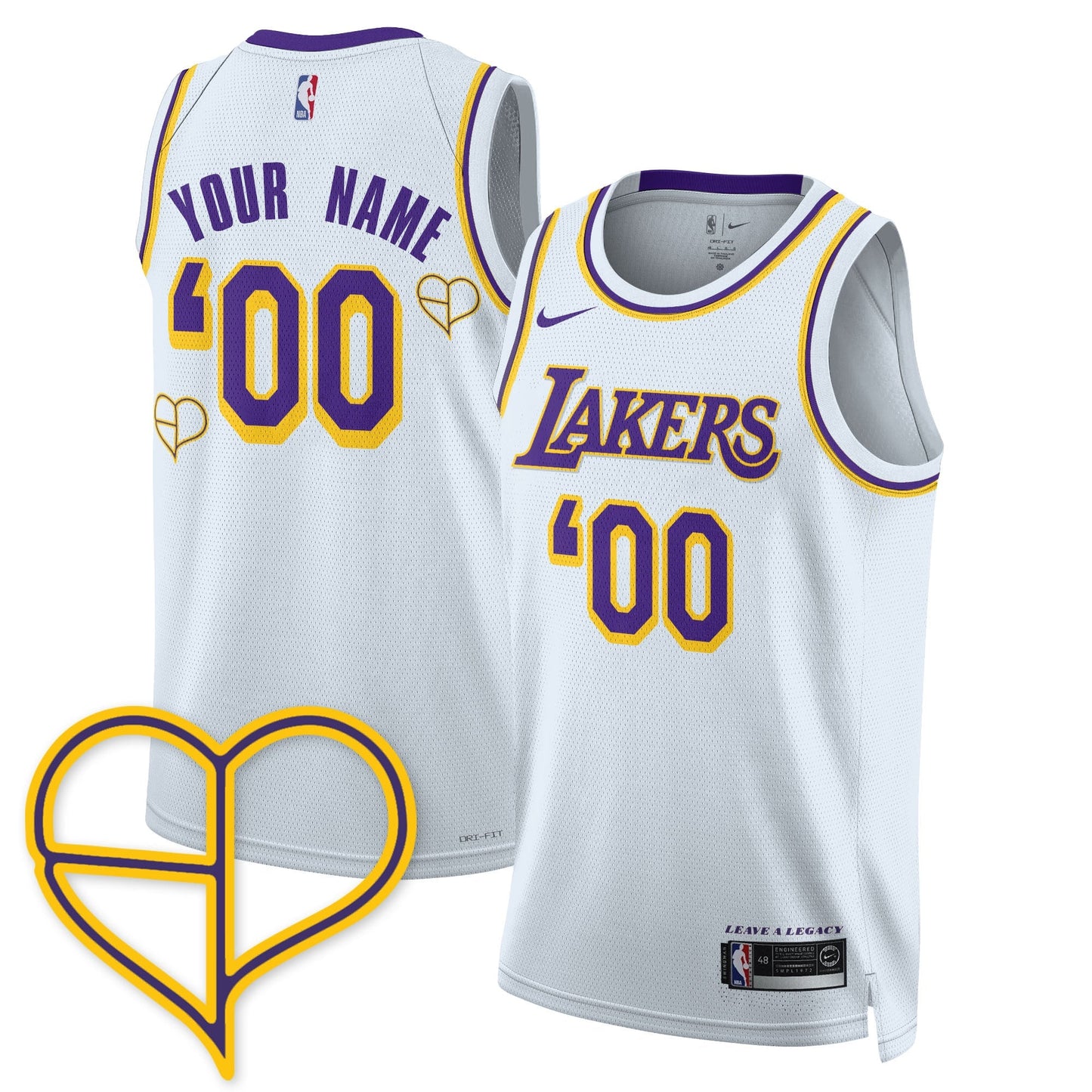 Custom Los Angeles Lakers BLΛƆKPIИK 2025 Limited Jersey - All Stitched