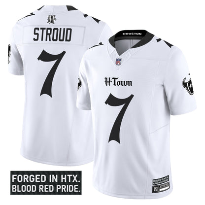 Men's Houston Texans 'Gothic Lone Star Shadows Edition' Vapor Limited Jersey - All Stitched