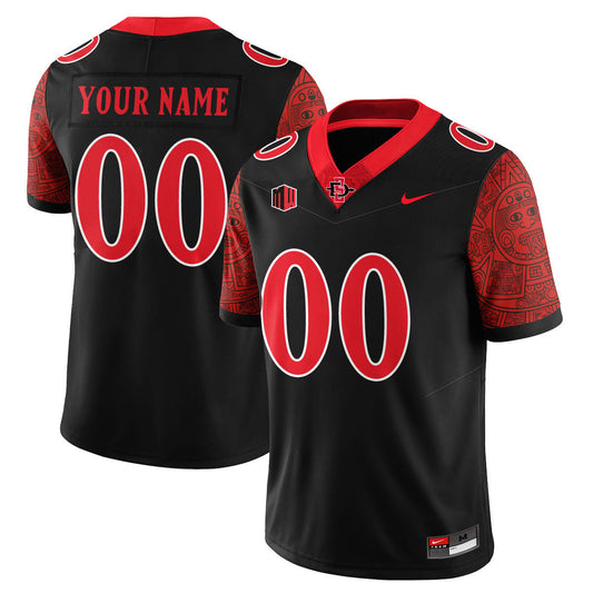 Custom San Diego State Football 2025 Limited Jersey - All Stitched