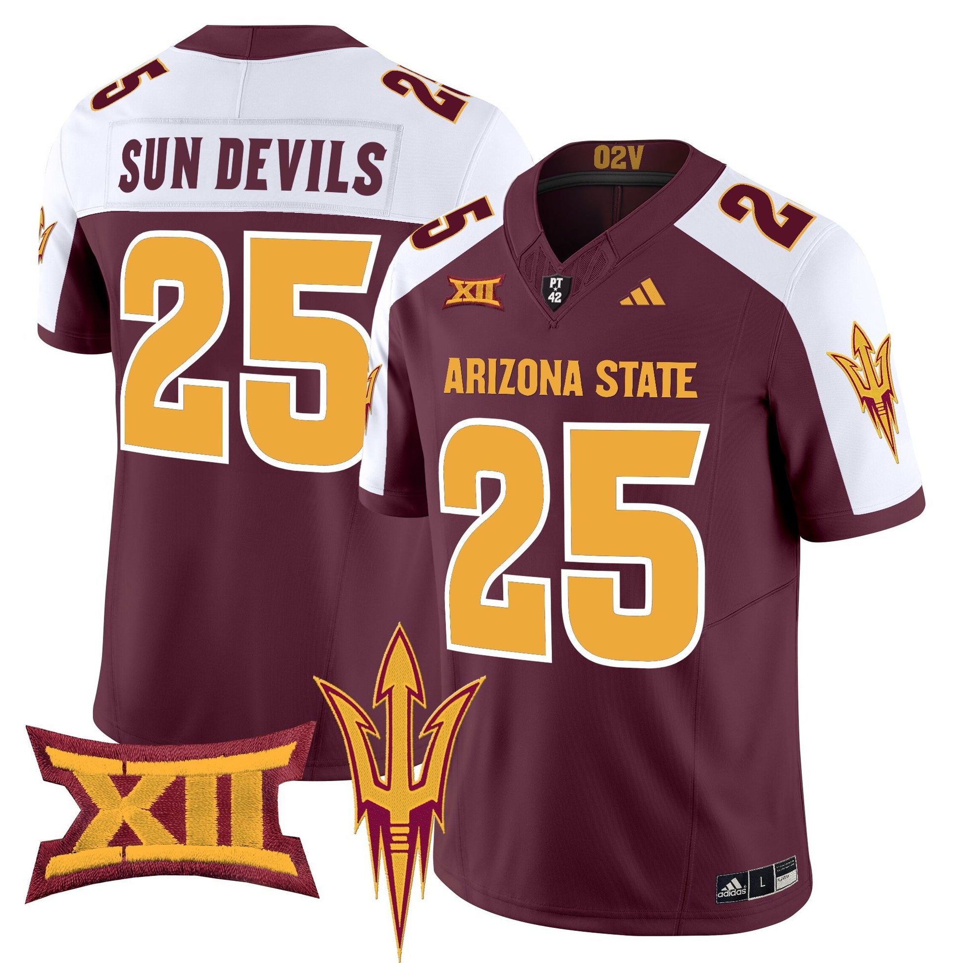 Men's Arizona State Sun Devils 2025 Vapor Limited Jersey - All Stitched