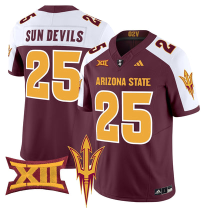 Men's Arizona State Sun Devils 2025 Vapor Limited Jersey - All Stitched