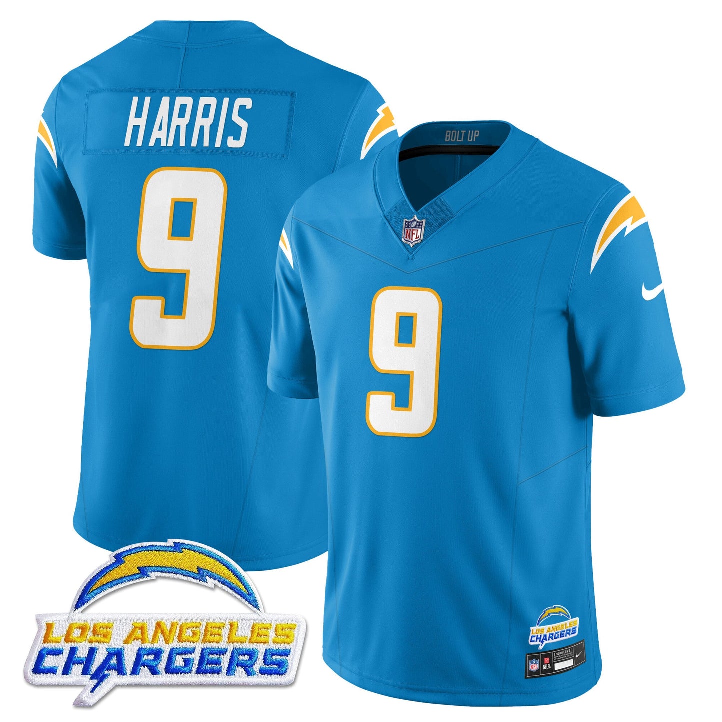 Men's Los Angeles Chargers Alternate 2025 Jersey - All Stitched