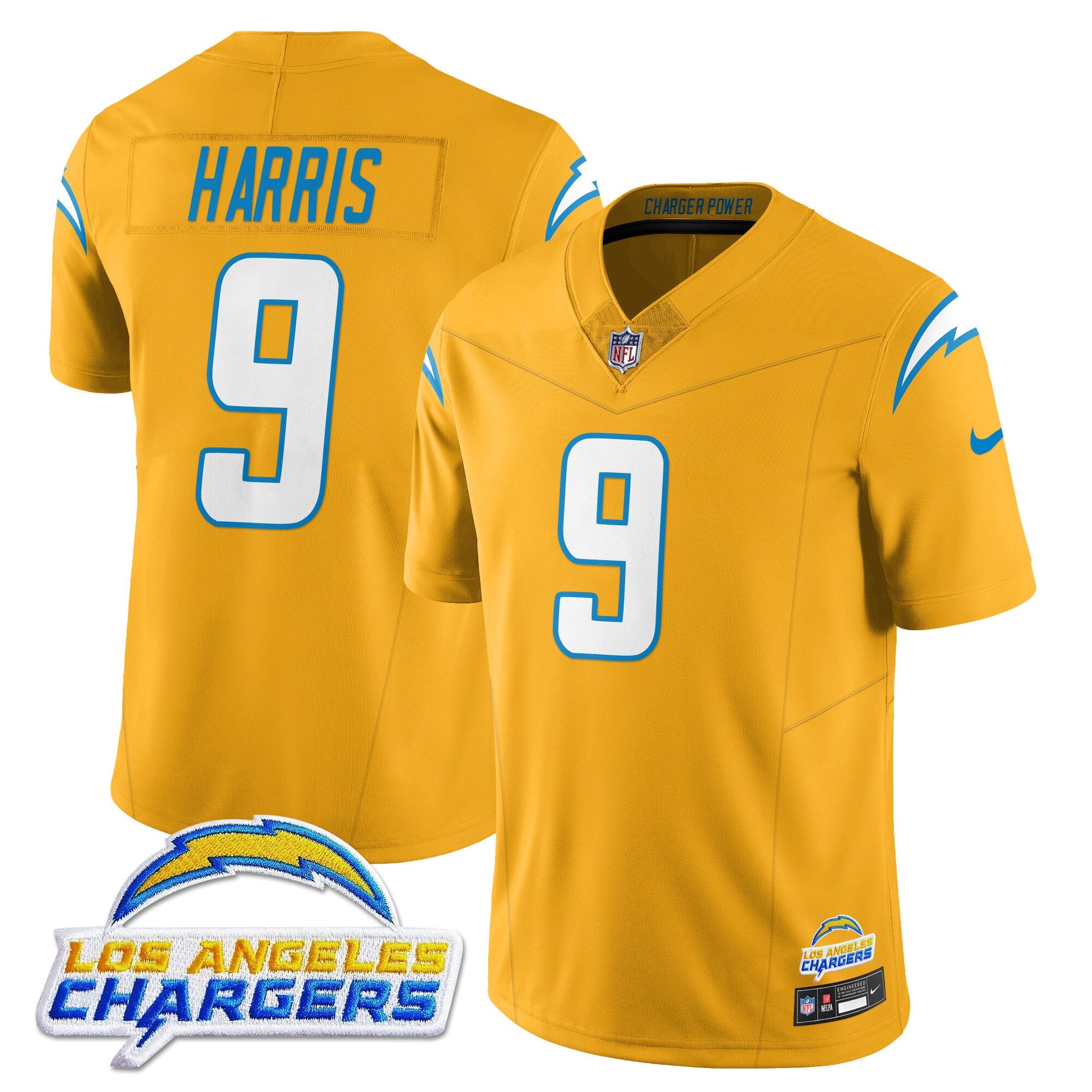 Men's Los Angeles Chargers Alternate 2025 Jersey - All Stitched