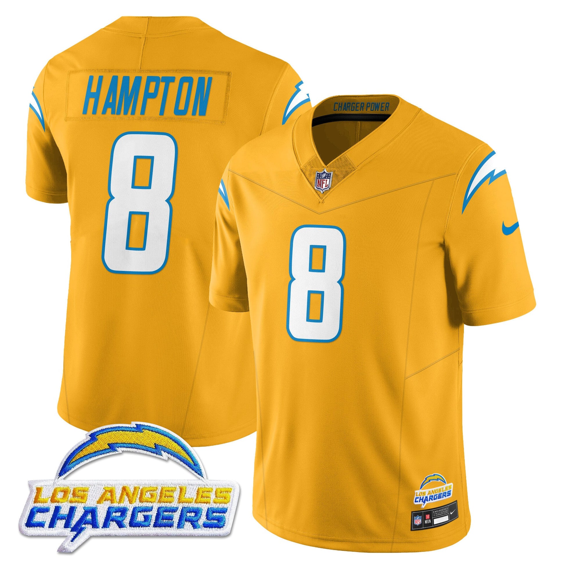 Men's Los Angeles Chargers Alternate 2025 Jersey - All Stitched
