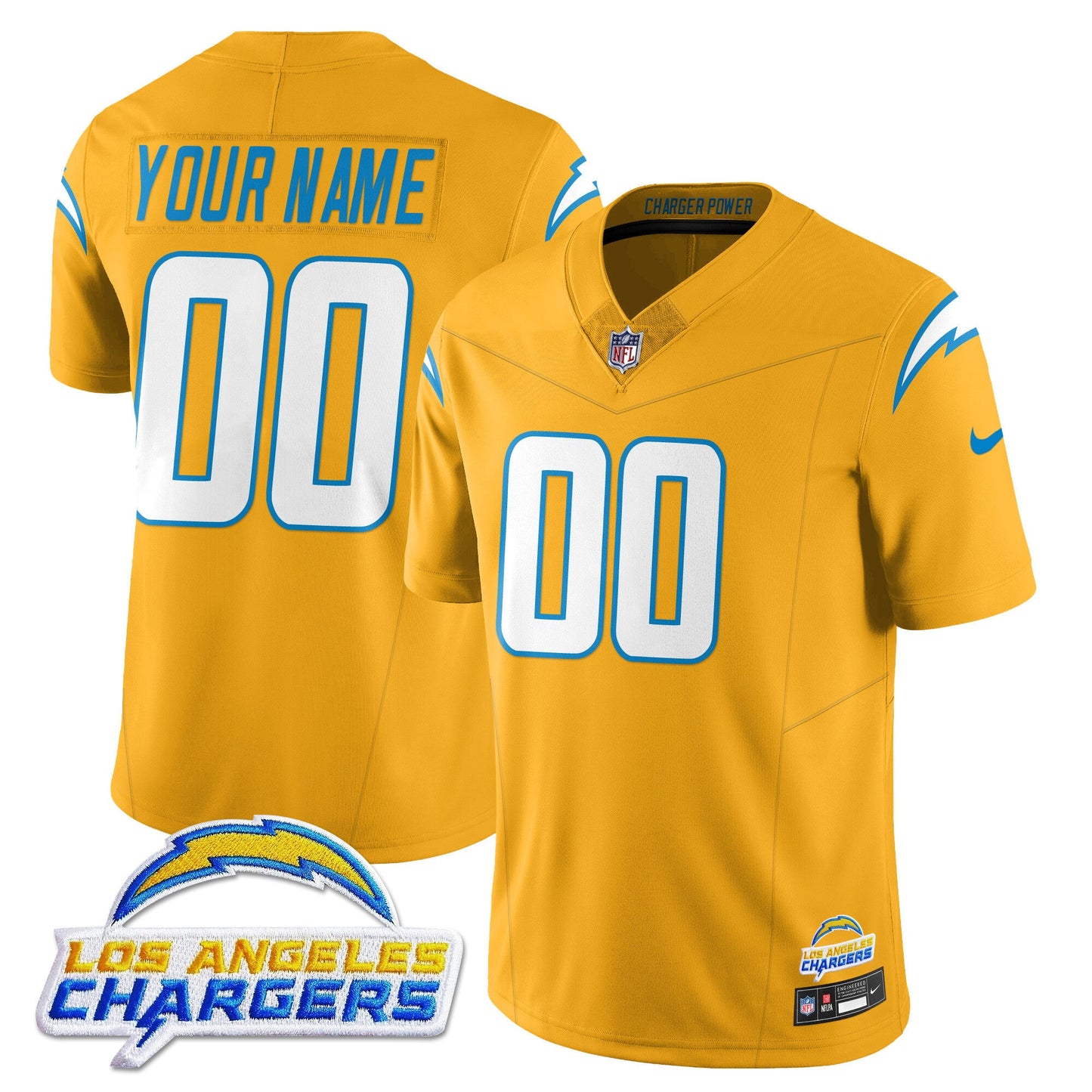 Men's Los Angeles Chargers Alternate 2025 Jersey - All Stitched