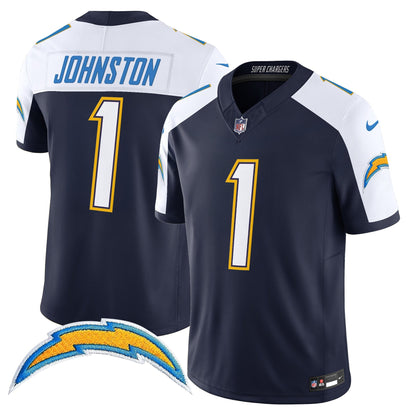 Men's Los Angeles Chargers 2025 Alternate Charger Power Vapor Limited Jersey - All Stitched