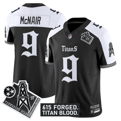Men's Tennessee Titans 'Titan Gothic Shadows Drop' Vapor Limited Jersey - All Stitched