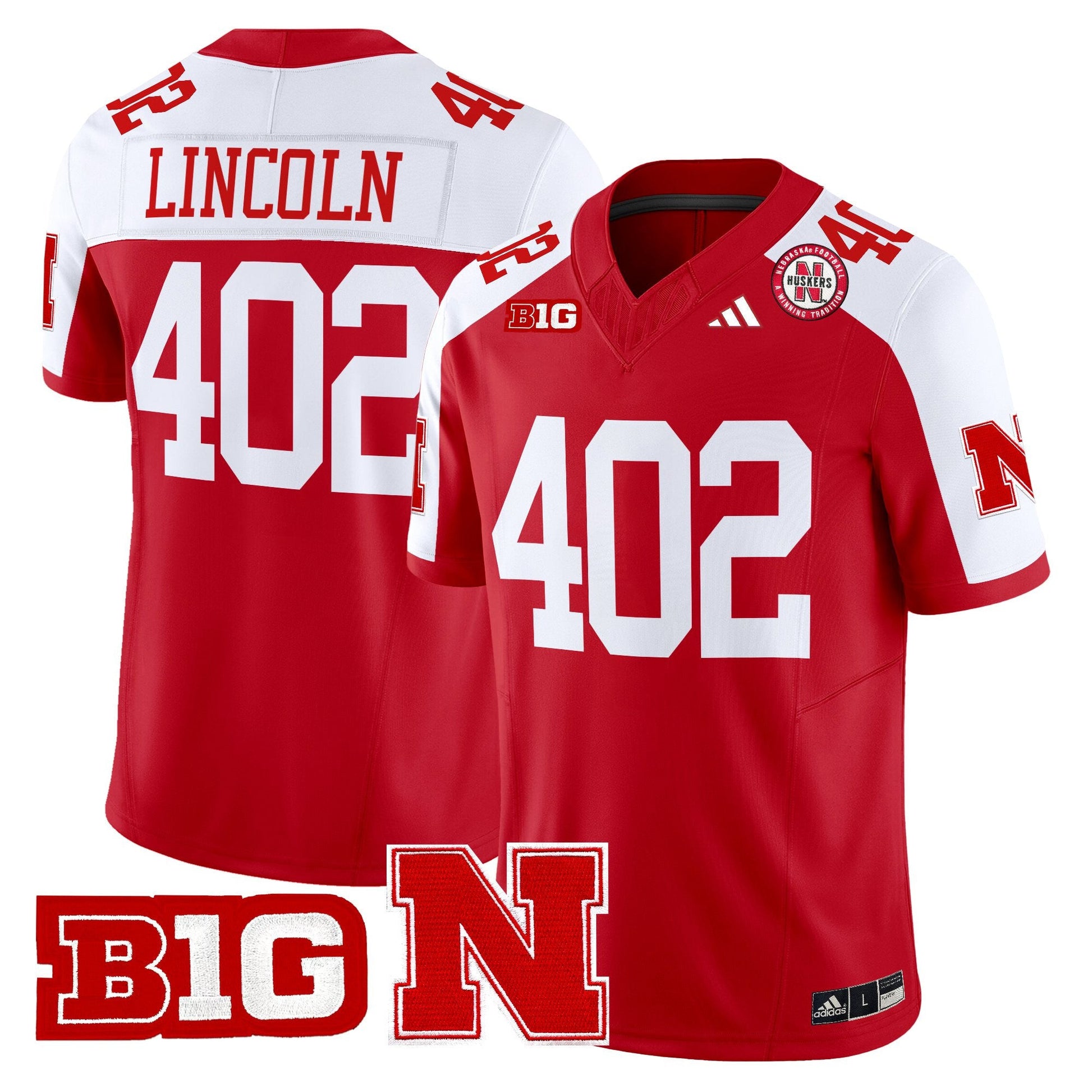 Men's Nebraska Cornhuskers 2025 Vapor Limited Jersey - All Stitched