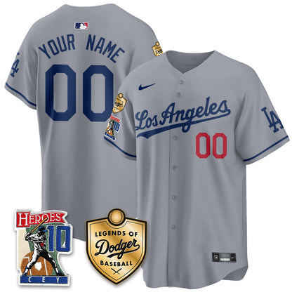 Men's Dodgers Ron Cey "Legends Of Dodgers Baseball" Jersey - All Stitched