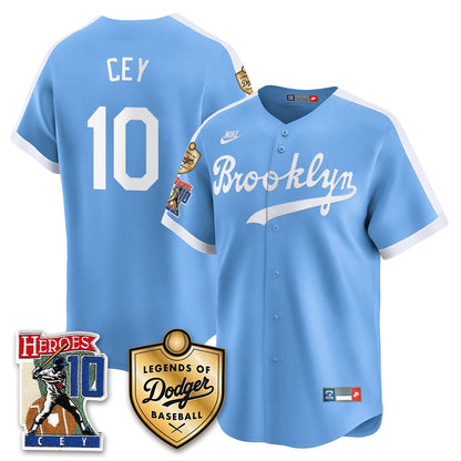 Men's Dodgers Ron Cey "Legends Of Dodgers Baseball" Jersey - All Stitched