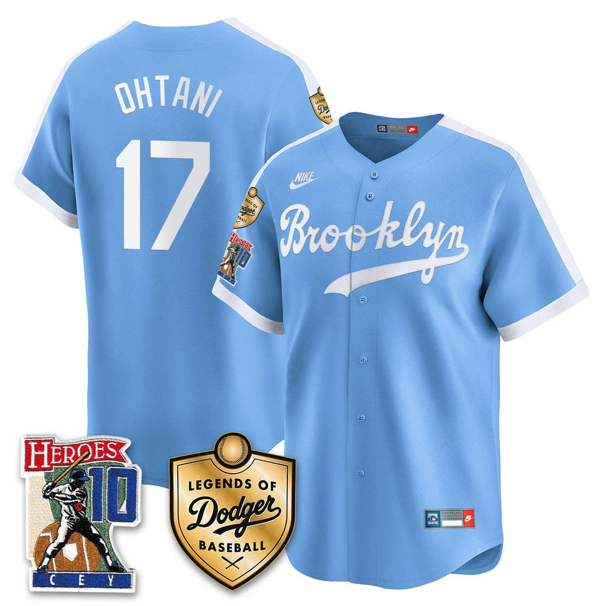 Men's Dodgers Ron Cey "Legends Of Dodgers Baseball" Jersey - All Stitched