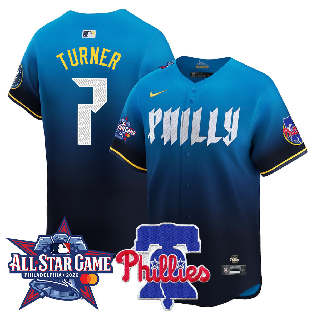 PHI 2026 MLB All-Star Jersey - All Stitched