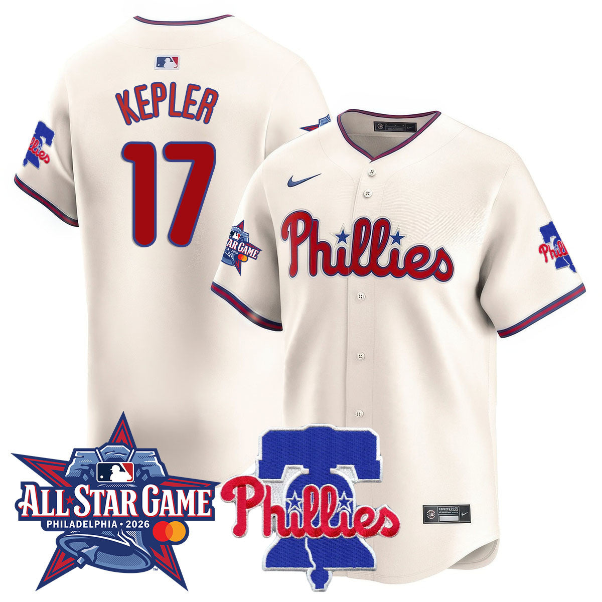 PHI 2026 MLB All-Star Jersey - All Stitched