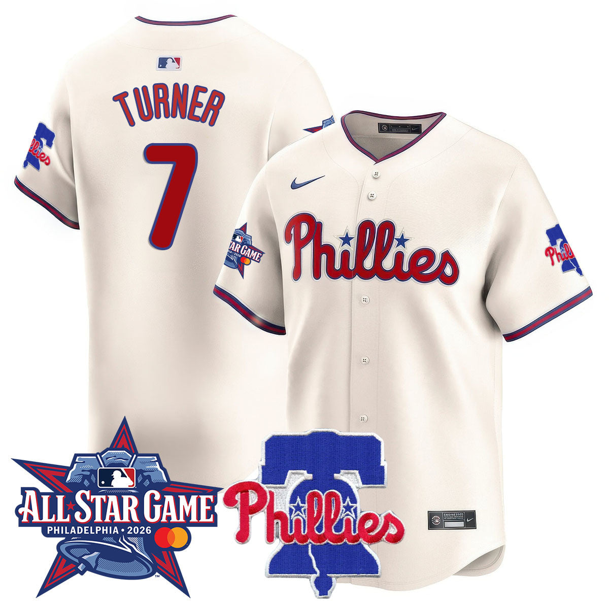 PHI 2026 MLB All-Star Jersey - All Stitched