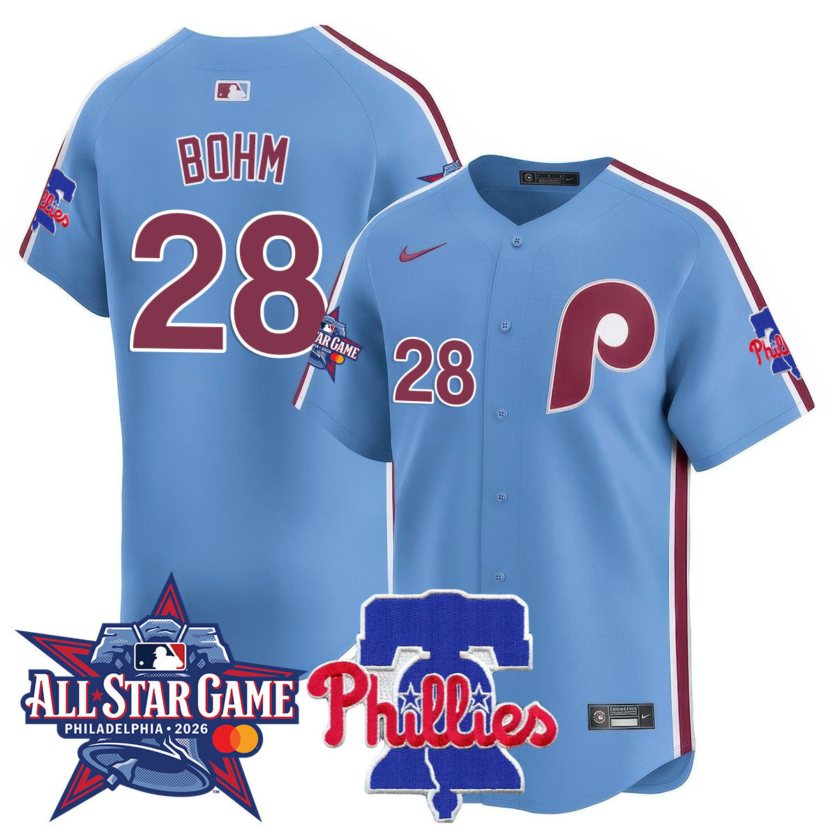 PHI 2026 MLB All-Star Jersey - All Stitched