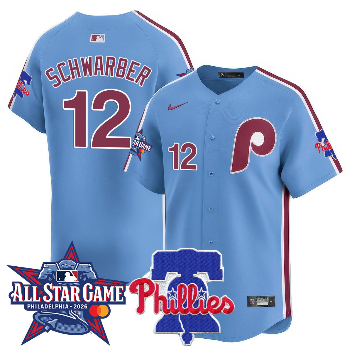 PHI 2026 MLB All-Star Jersey - All Stitched