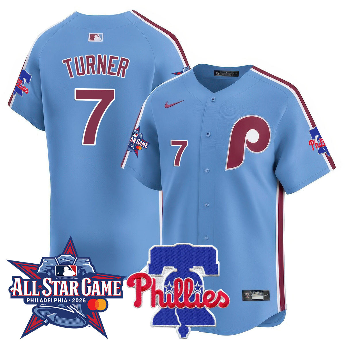 PHI 2026 MLB All-Star Jersey - All Stitched