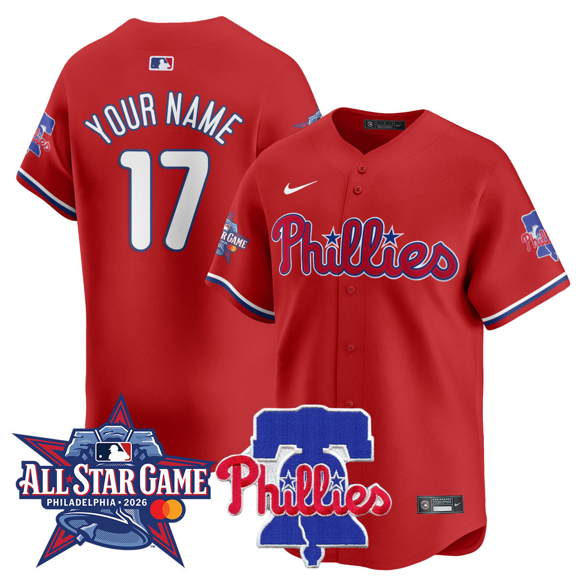PHI 2026 MLB All-Star Jersey - All Stitched