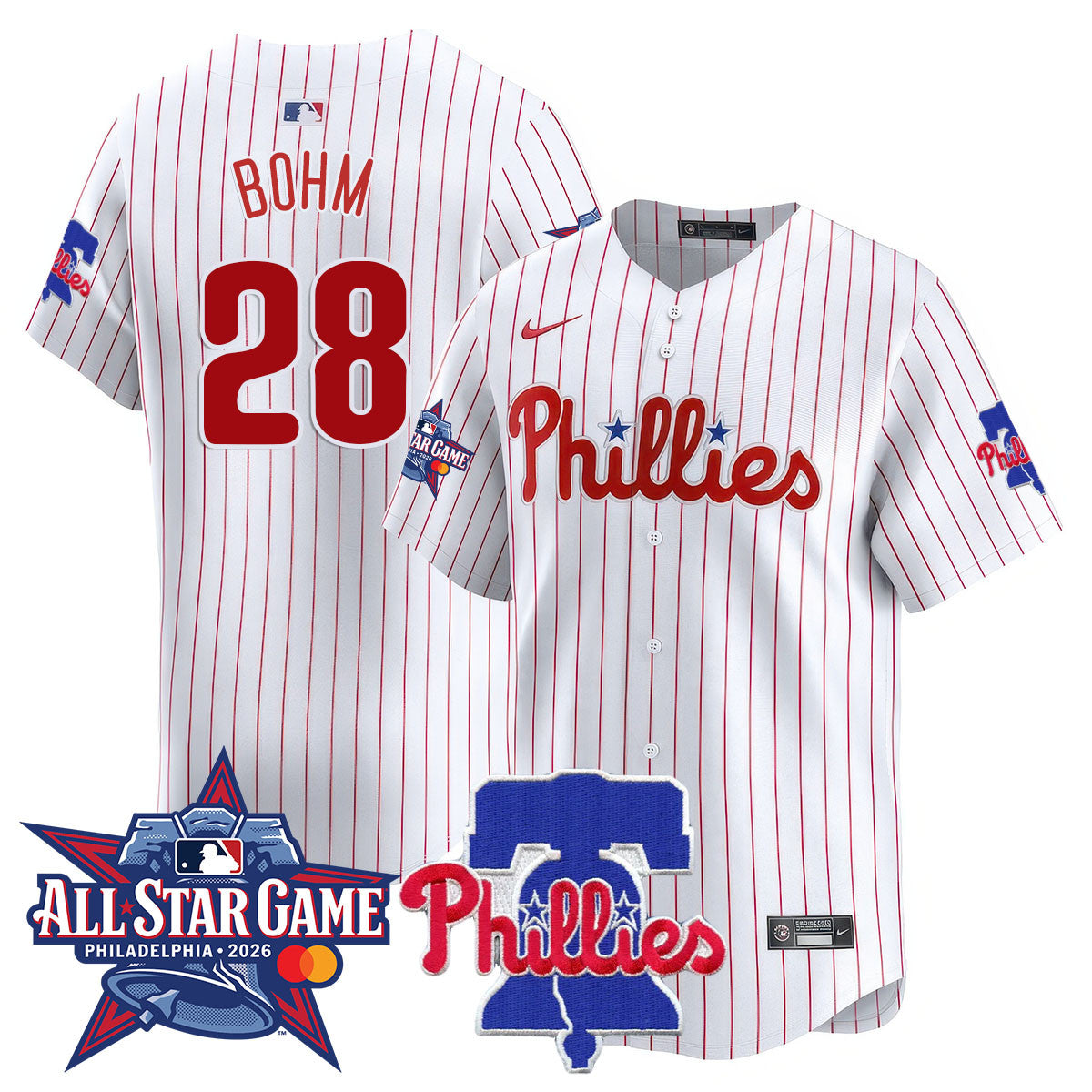 PHI 2026 MLB All-Star Jersey - All Stitched