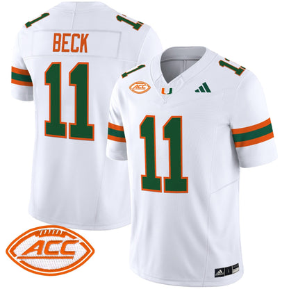 Men's Miami Hurricanes 2025 Vapor Limited Jersey - All Stitched