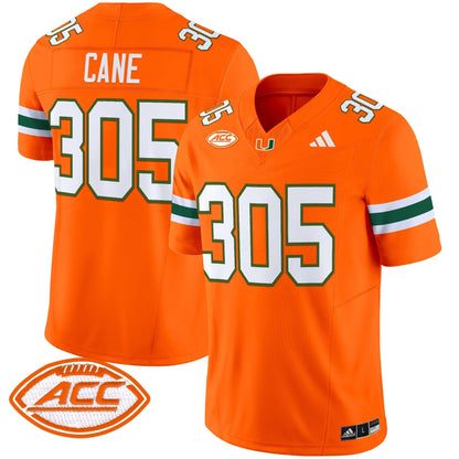 Men's Miami Hurricanes 2025 Vapor Limited Jersey - All Stitched