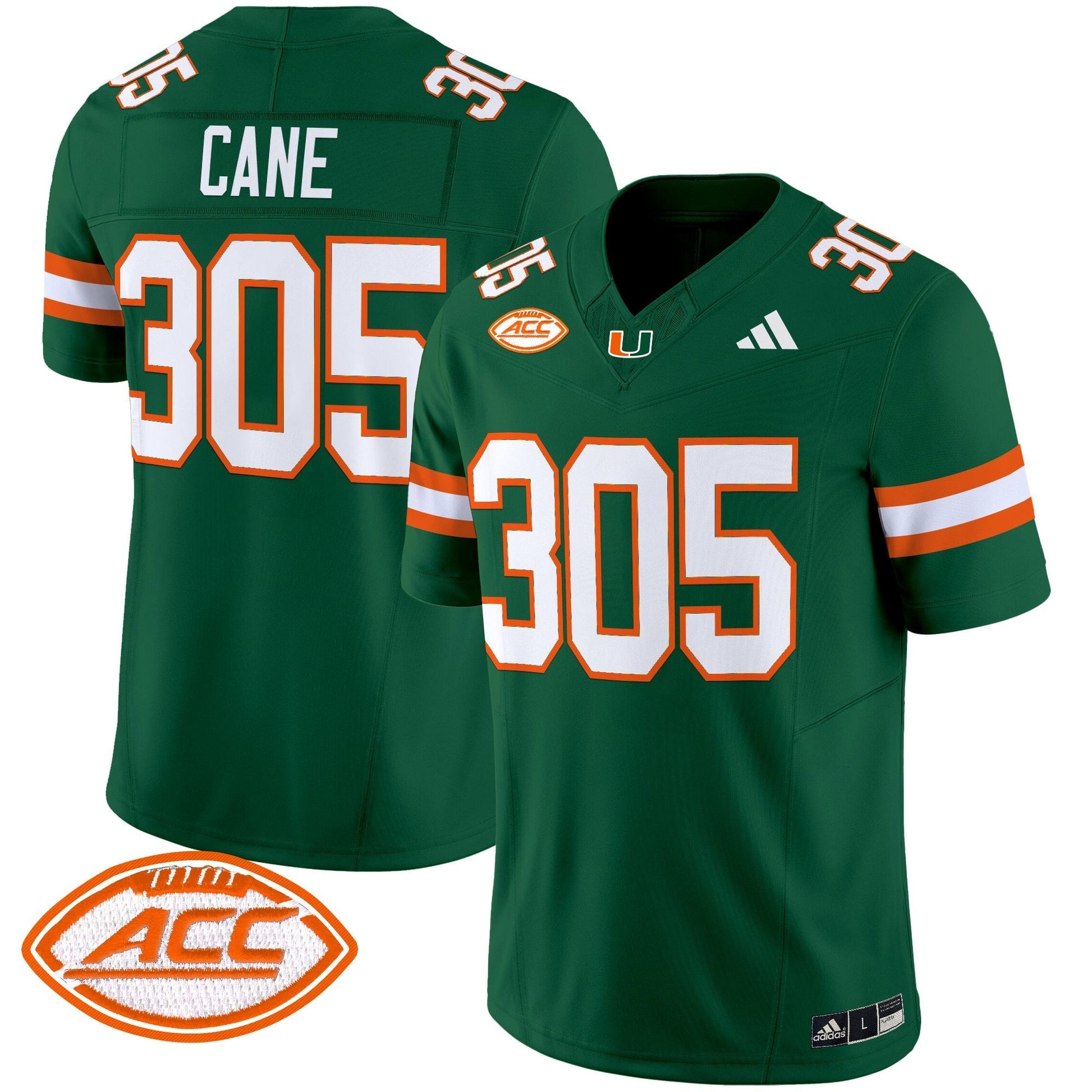 Men's Miami Hurricanes 2025 Vapor Limited Jersey - All Stitched