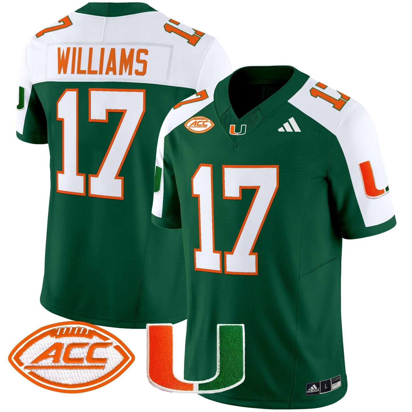 Men's Miami Hurricanes 2025 Vapor Limited Jersey - All Stitched